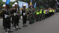 Personel Kodim 0833 ikuti gelar pasukan kesiapan pam malam takbir 2023. (ist) - Personel Kodim 0833 Apel Gelar Pasukan Kesiapan Pam Malam Takbir 2023