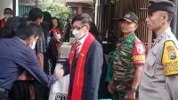 personel kodim 0833 monitoring ibadah paskah 2023. (ist) - Personel Kodim 0833 Monitoring Ibadah Paskah 2023