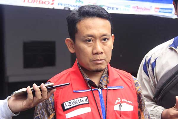 Sales Branch Manager Malang Raya PT Patra Niaga, Ahmad Ubaidillah. (jup) - Pertamina Malang: Stok BBM dan LPG Aman, Masyarakat Tak Perlu Panik