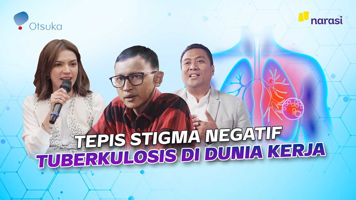 Tepis stigma negatif TBC di tempat kerja. (ist) - Otsuka Bareng Najwa Shihab Tepis Stigma Negatif TBC di Tempat Kerja