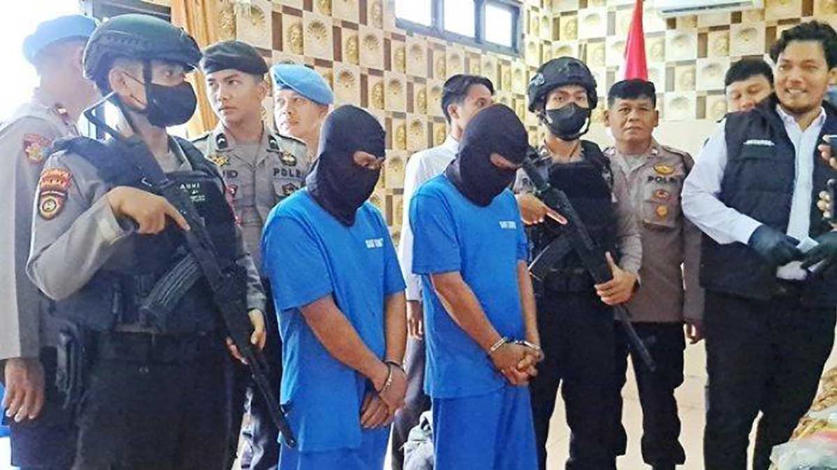 Tersangka penggandaan uang Banjarnegara. (ist) - Mbah Slamet Dukun Pengganda Uang Banjarnegara Ternyata Sudah Bunuh 10 Korban