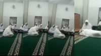 Video viral ibu majelis taklim meninggal usai khataman. (ist) - Ibu Roro Rohana Sosok Viral yang Meninggal Usai Khatam Al-Qur'an di Masjid