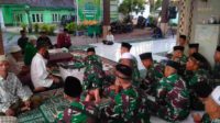 personel batalyon artileri medan 8 uddhata yudha yang tengah mengikuti pesantren kilat sepanjang ramadan