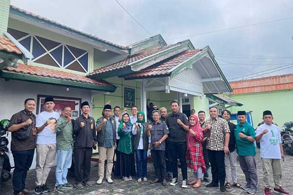 Bawaslu Batu saat berada di kantor DPC PKB Kota Batu. (ist) - Bawaslu Mulai Roadshow Sosialisasi ke Partai yang Ada di Kota Batu