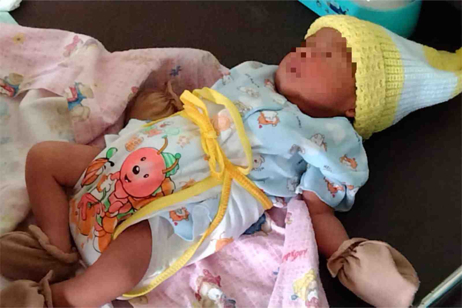 bayi malang yang dibuang kini kondisinya membaik dan sehat