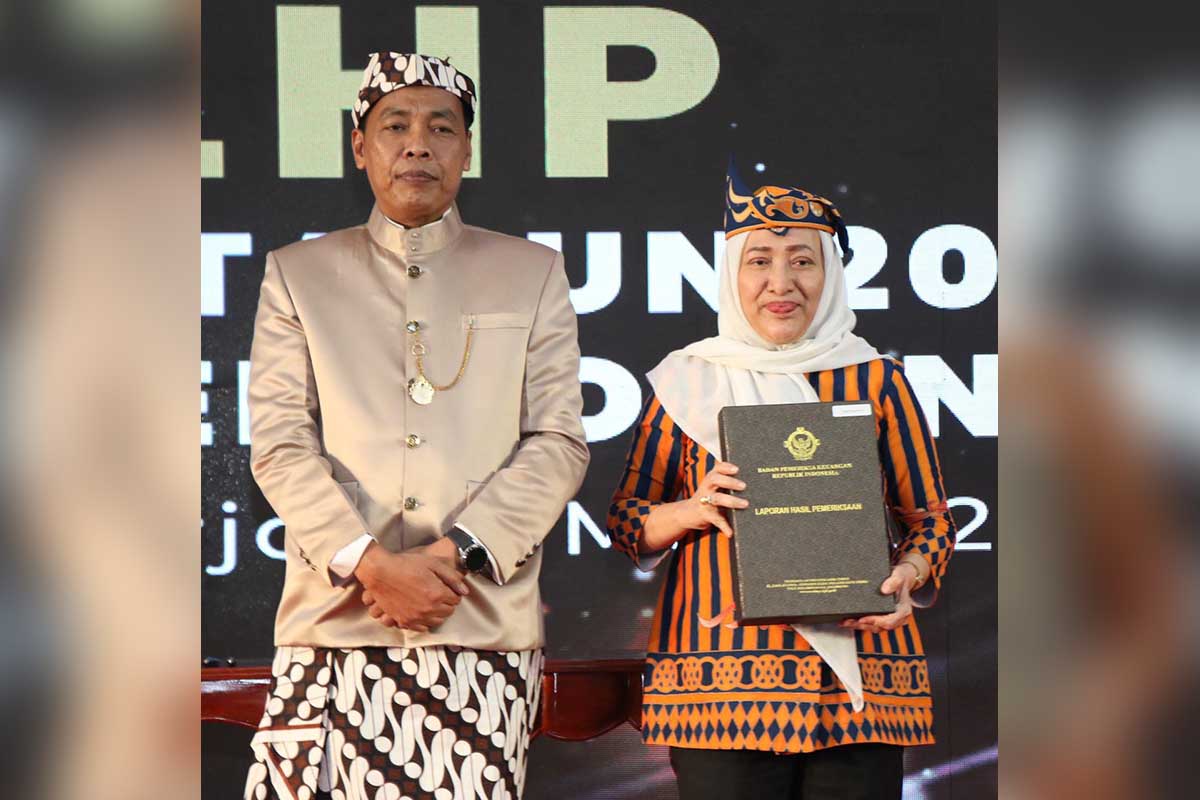 Bojonegoro Terima Status WTP 9 Kali Berturut Turut dari BPK