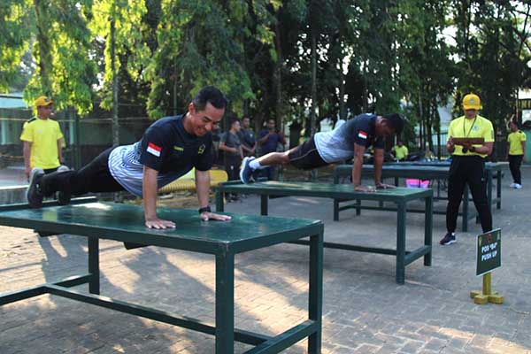 Dandim 0833 ikuti garjas periodik. (ist) - Ukur Kemampuan Kesamaptaan Jasmani, Dandim 0833 Ikuti Garjas Periodik