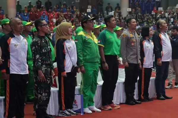 Dandim 0833 turut menghadiri pembukaan Forda 1 Jawa Timur 2023. (rhd) - Dandim 0833 Hadiri Pembukaan Forda 1 Jawa Timur 2023