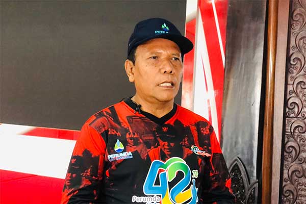 Direktur Utama Perumda Tirta Kanjuruhan, Syamsul Hadi. (wul) - Sambut Kemarau Ekstrem, Dua Kecamatan Langganan Kekeringan Sudah Dibangun SPAM