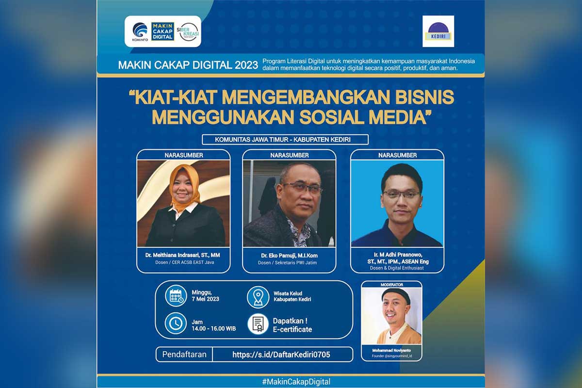 Diskusi literasi digital ”Pineapple Festival 2023” di kawasan wisata Kelud, Kabupaten Kediri. (ist) - Kemenkominfo Dorong Pengembangan Bisnis UMKM Nanas Kediri