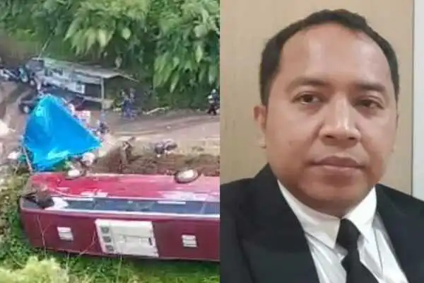 insert detik detik bus terjun ke jurang dan akademisi pariwisata, dr. ahmad faidlal rahman, s.par msc. (ist) - Akademisi Pariwisata: Jangan Abaikan Perlindungan Asuransi Perjalanan Wisata !