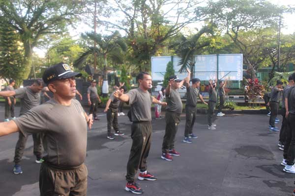 Jaga kebugaran prajurit, Kodim 0833 laksanakan SKJ 88. (ist) - Jaga Kebugaran Prajurit, Kodim 0833 Laksanakan SKJ 88