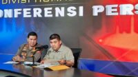 Karopenmas Divisi Humas Polri Brigjen Pol. Ahmad Ramadhan & Jubir Densus 88 Antiteror Polri Kombes Pol. Aswin Siregar. (ist) - Densus 88: Dua Terduga Teroris di Malang Beda Kelompok, Tak Saling Kenal