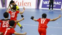 Tim hoki indoor Indonesia. (ist) - Cetak Sejarah, Indonesia Rebut Emas dari Dominasi Malaysia di SEA Games 2023