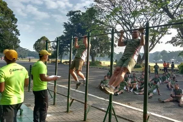 Kodim 0833 gelar Samapta Periodik Semester 1 2023. (ist) - Bina Fisik Berkala, Kodim 0833 Gelar Samapta Periodik