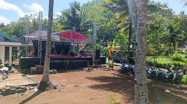 Lokasi tewasnya pemuda tertembak senapan polisi di Gunungkidul. (ist) - Pemuda Gunungkidul Tewas Tertembak Senapan Polisi Saat Nonton Campursari