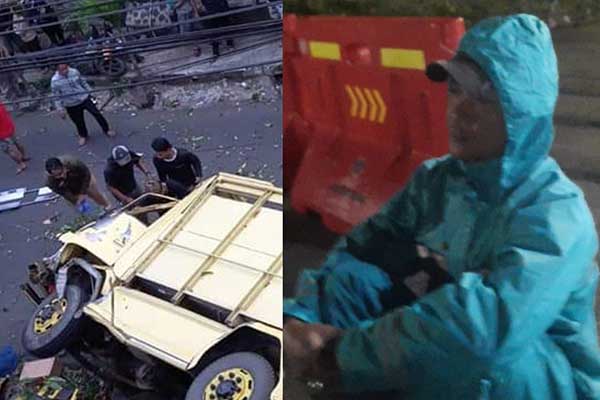 Oky, salah satu saksi yang melihat kejadian laka di Jalur Klemuk, Songgoriti. (dik) - Cerita Saksi Kejadian Laka Klemuk Songgoriti Batu