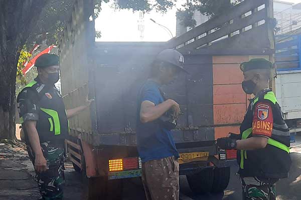Pasca lebaran 1444 H, Kodim 0833 perketat pos pengamanan PMK. (ist) - Pasca Lebaran 1444 H, Kodim 0833 Perketat Pos Pengamanan PMK