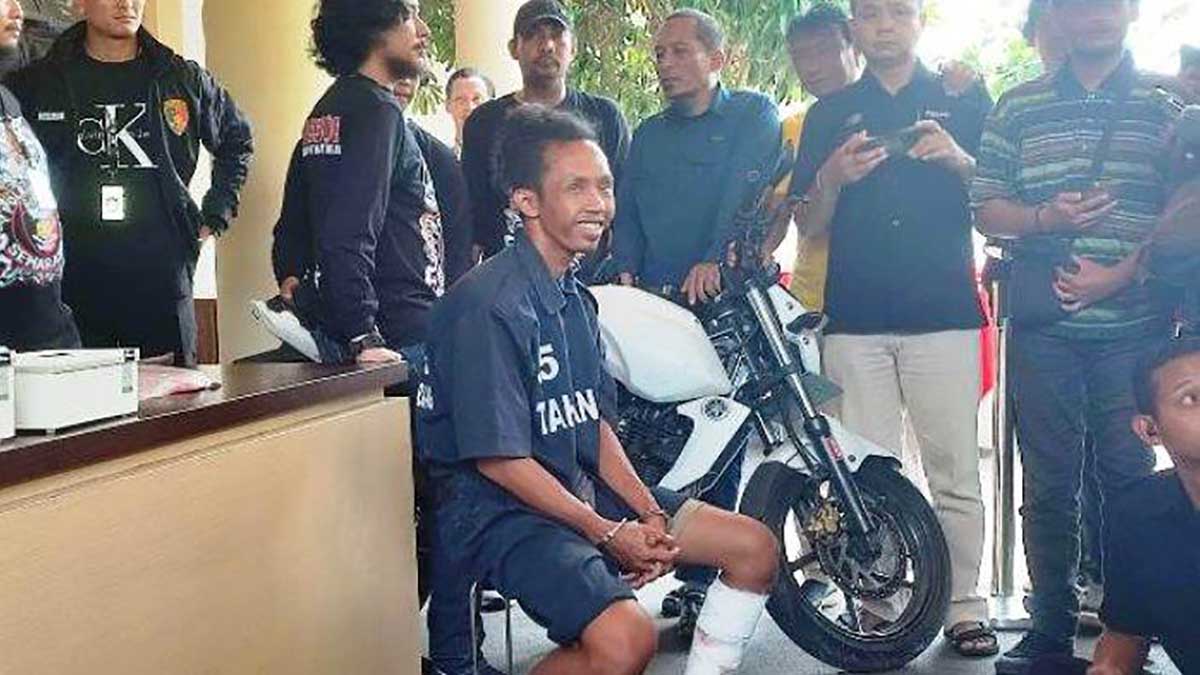 Pelaku mutilasi bos air isi ulang di Semarang. (ist) - Usai Mutilasi Bos Hidup-Hidup, Husen Malah Curi Uang dan Sewa PSK