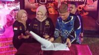 Penandatanganan PKS antara BNN dan Disparta Batu tentang P4GN. (ist) - P4GN, BNN Batu Gandeng Disparta Edukasi Masyarakat Lewat Kesenian