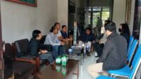 Pertemuan kuasa hukum manajemen Malang Plasa dengan kuasa hukum pedagang. (jup) - Para Pedagang Malang Plasa Sepakat Terima Dispensasi 4 Bulan
