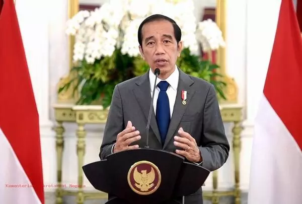 presiden joko widodo. (ist) - Presiden Jokowi Tunjuk Mahfud MD Jadi Plt Menkominfo