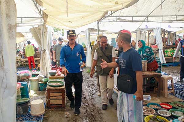 Fattah Jasin: Laporkan Jika Ada Jual Beli Nomor Kios di Pasar Kolpajung