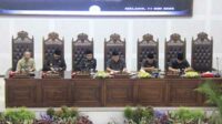 Rapat paripurna membahas dua ranperda di Gedung DPRD Kota Malang. (jup) - Rapat Paripurna Kota Malang Bahas Ranperda PUG dan Bangunan Gedung
