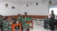 Sosialisasi tuldis antar staf Koramil dan Kodim 0833 Kota Malang. (ist) - Kodim 0833/Kota Malang Sosialisasi Tuldis Antar Staf Koramil dan Kodim