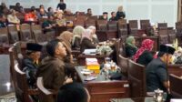 Suasana rapat paripurna penyampaian pendapat umum terkair Ranperda LLAJ. (jup) - Bahas Ranperda LLAJ, Enam Fraksi Soroti Kemacetan Kota Malang
