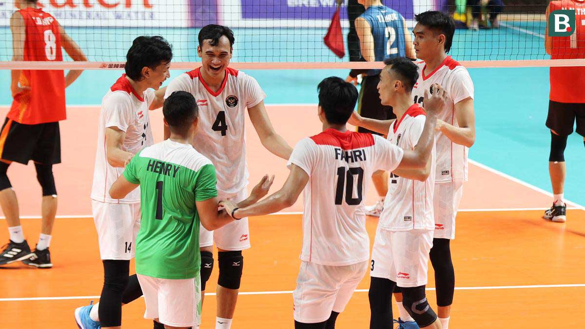 Tim voli putra Indonesia. (ist) - Libas Tuan Rumah, Voli Putra Indonesia Pertahankan Medali Emas di SEA Games 2023