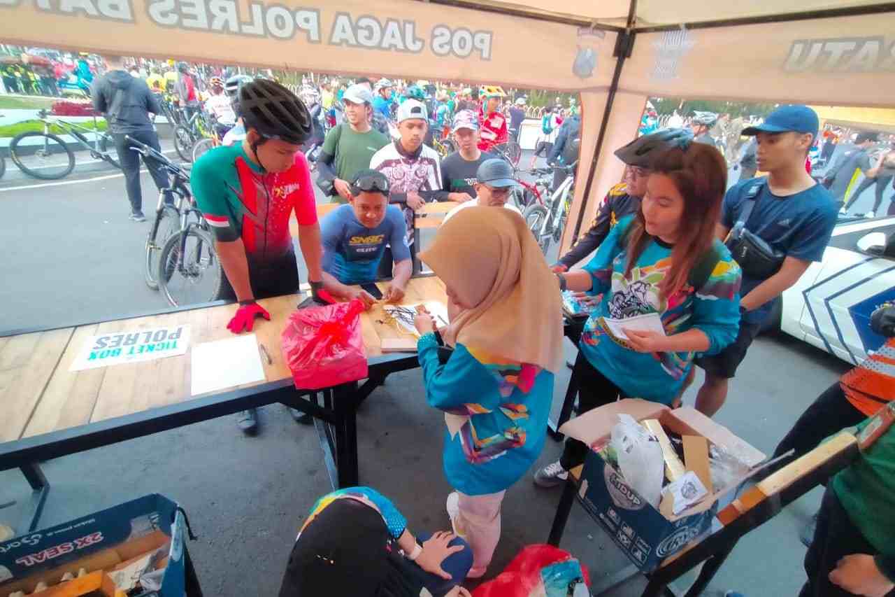 animo goweser daftar on the spot bikin sibuk panitia di tenda registrasi 11zon