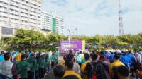 apel pagi sebelum memulai kegiatan bersih sungai serentak ist 11zon