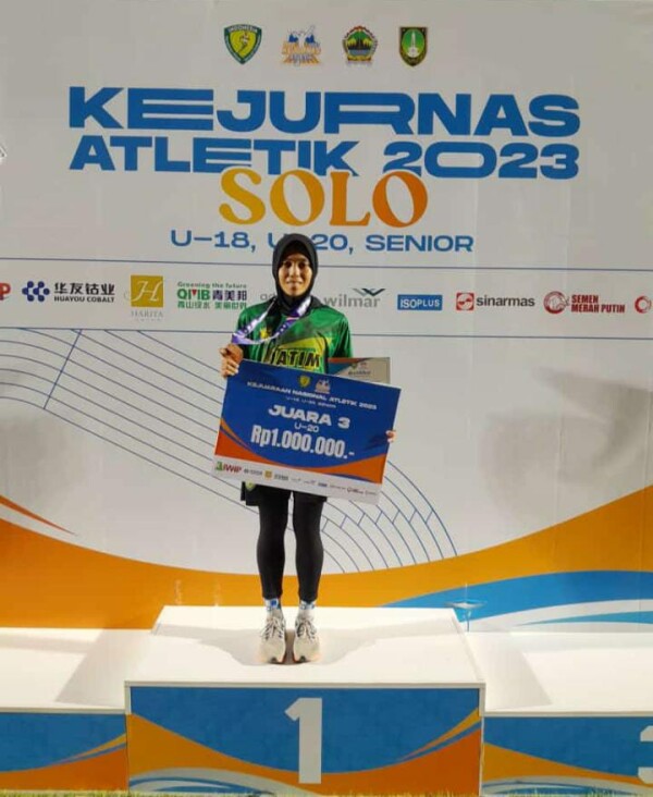atlet bojonegoro bawa pulang 5 medali dari kejurnas atletik 2023