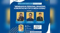 Kemenkominfo bahas "Personal Branding Komunitas Motor di Media Sosial" bareng Lamongan Vespa Club. (ist) - Gandeng Lamongan Vespa Club, Kemenkominfo Bahas Personal Branding Komunitas Motor