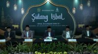 Konferensi pers hasil sidang isbat Iduladha 1444 H. (ist) - Pemerintah Tetapkan Iduladha 1444 Jatuh Pada 29 Juni 2023
