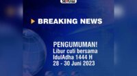 Libur Iduladha 2023. (ist) - Libur Iduladha Ditambah, Pegawai Swasta Terdampak Jatah Cuti Tahunan Habis
