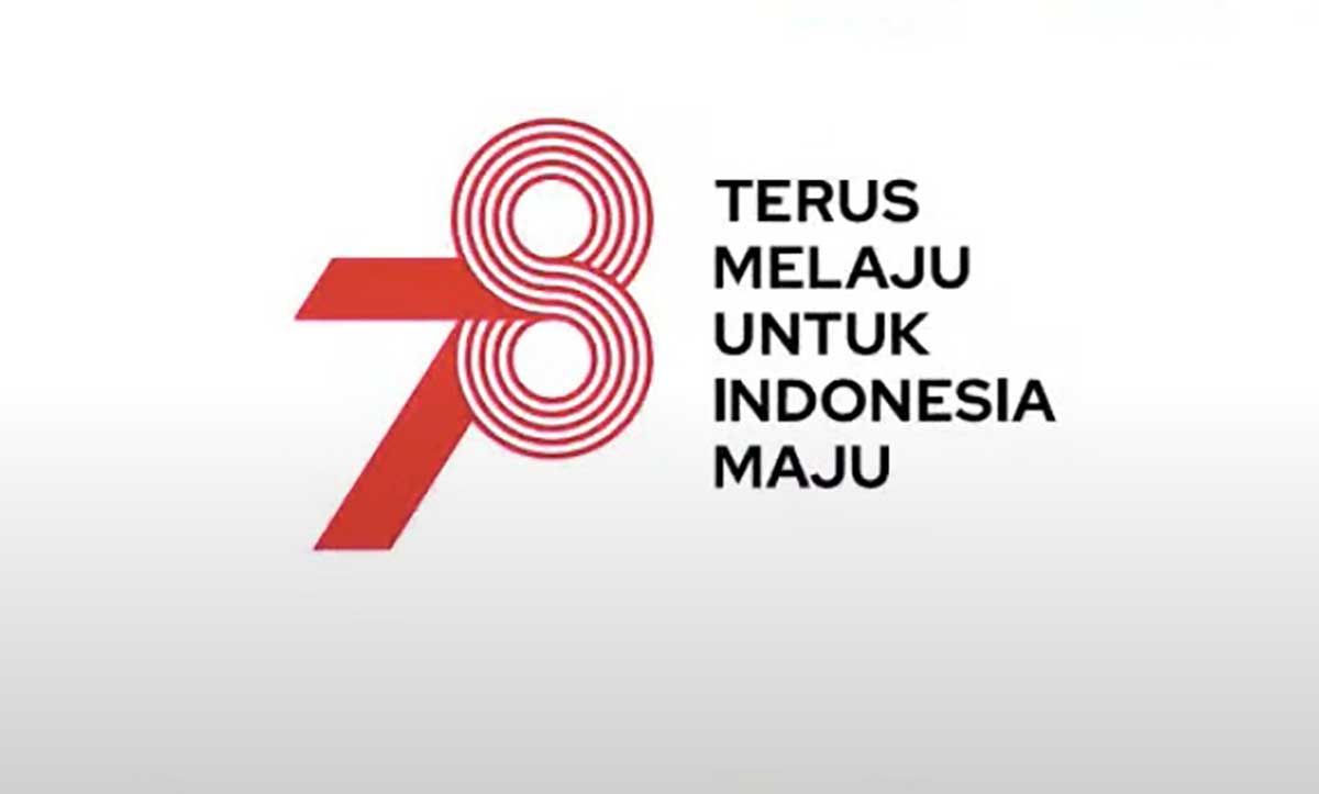 Logo HUT ke-78. (ist) - Resmi! Ini Logo dan Tema HUT ke-78 Kemerdekaan RI