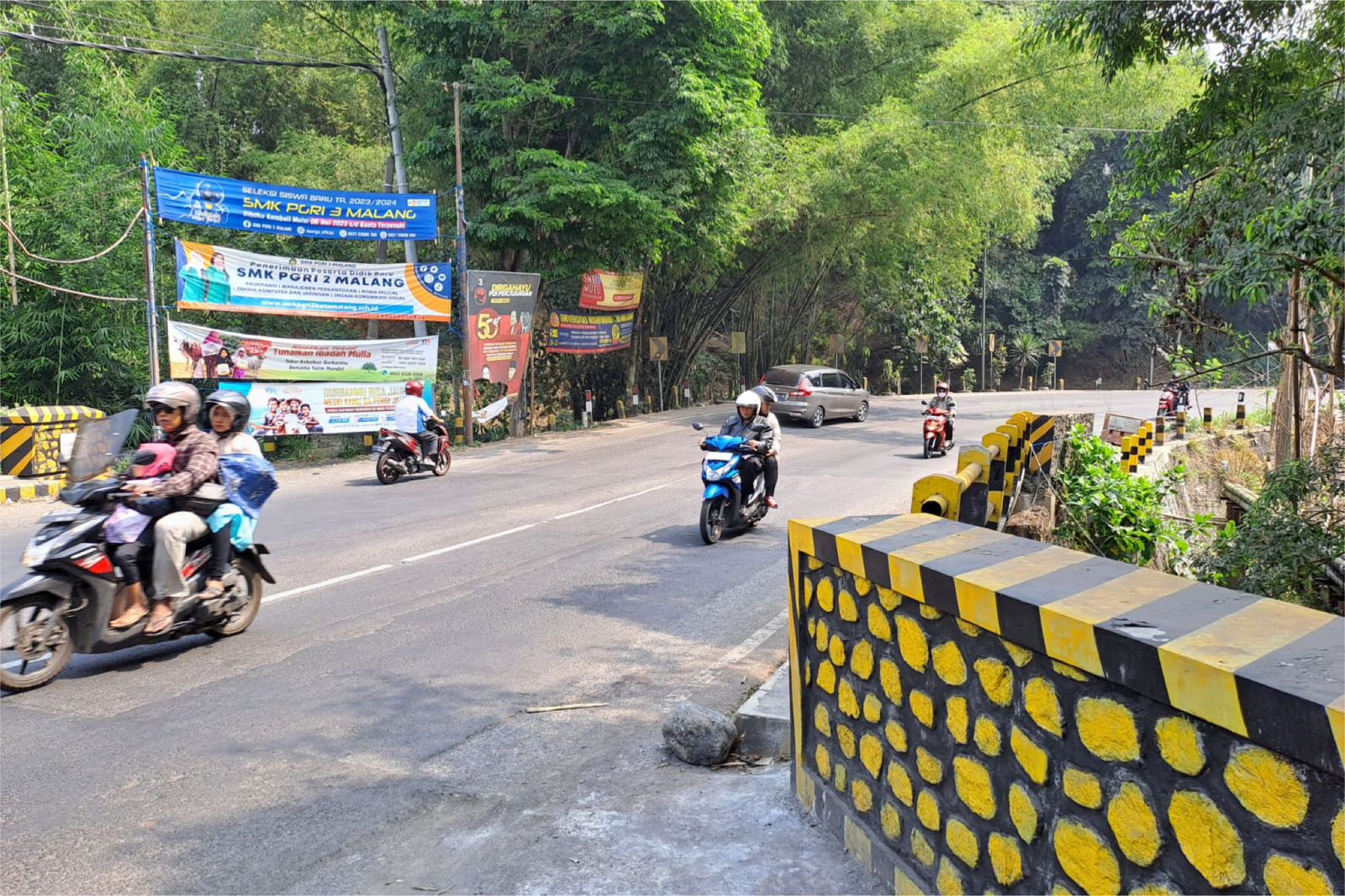 lokasi dn yang mencoba bunuh diri