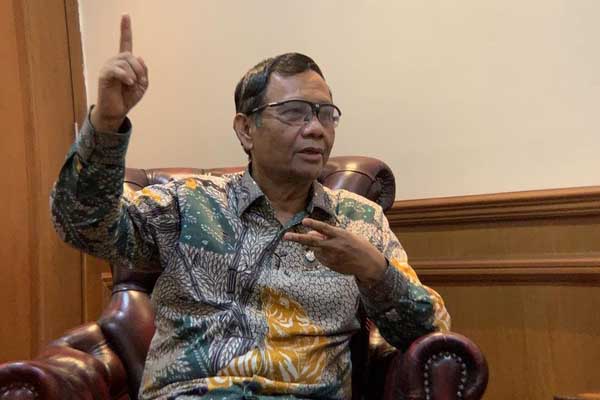 Menko Polhukam Mahfud MD. (ist) - Digugat Rp1 Miliar, Mahfud MD Gugat Balik Perkomhan Rp5 Miliar