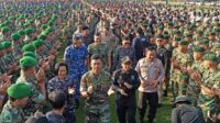 Panggung Prajurit Sinergitas TNI-POLRI. (ist) - Dandim dan Personel Kodim 0833 Hadiri Panggung Prajurit Sinergitas TNI-POLRI