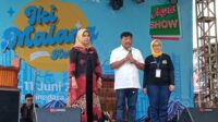 Pembukaan 'Iki Malang Ker' bersama anggota DPR RI dan Pemkot Malang. (jup) - Gelaran Bertajuk 'Iki Malang Ker' Angkat Perekonomian, Libatkan 50 UKM Kuliner