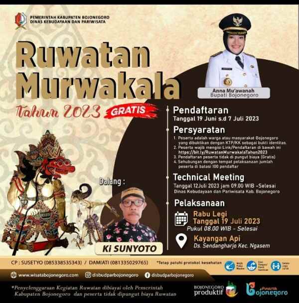 pemkab bojonegoro akan kembali gelar ruwatan murwakala gratis 11zon
