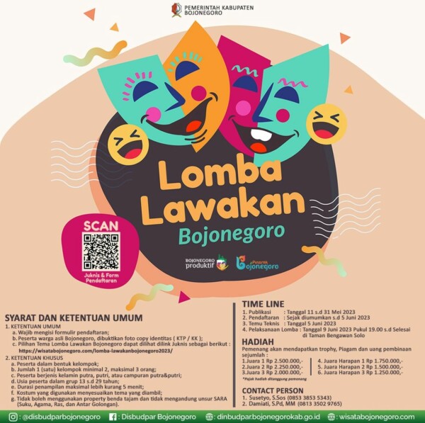 pemkab gelar lomba lawakan bojonegoro