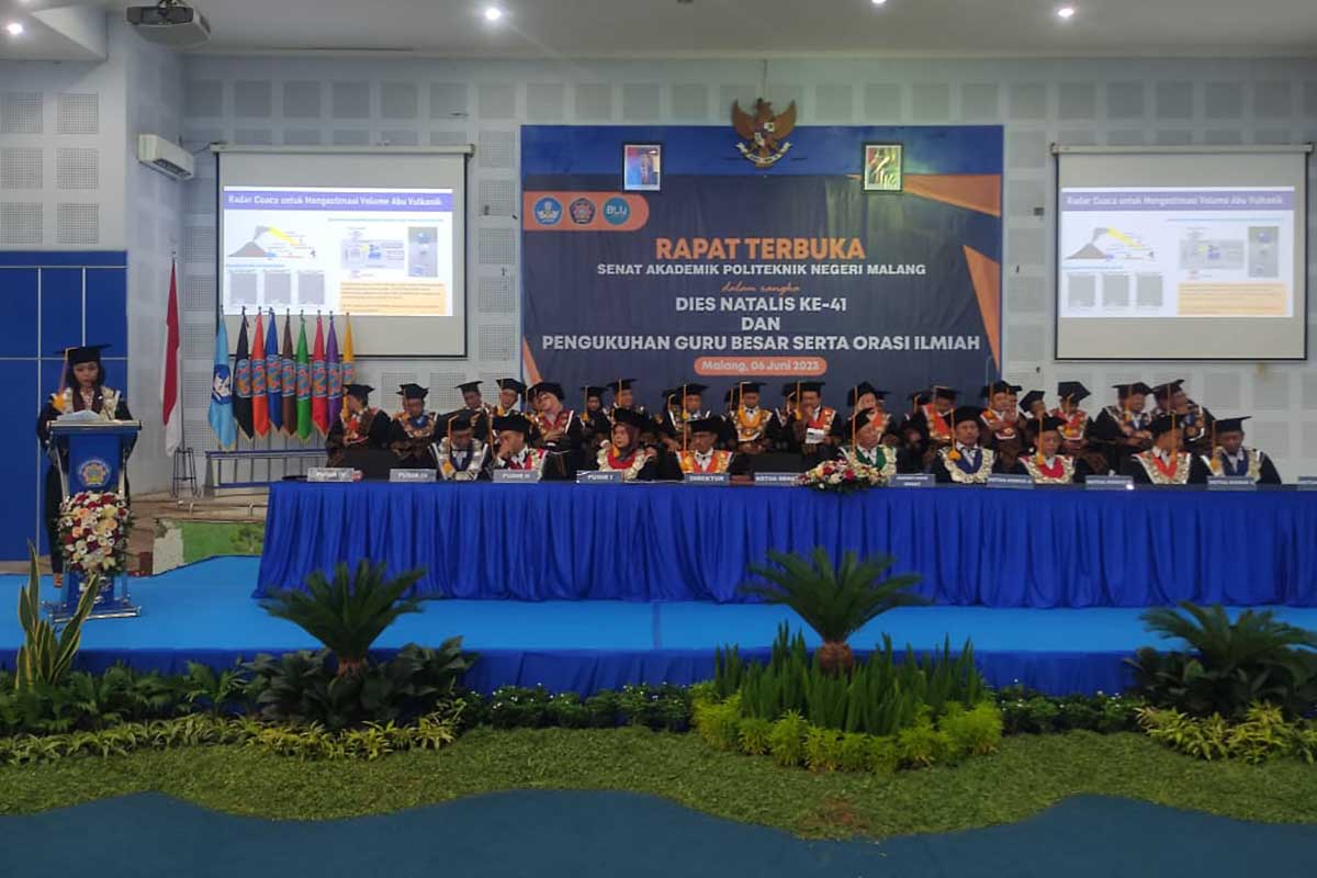 Pidato pengukuhan Prof Ratih Indri Hapsari ST MT PhD. (rhd) - Polinema Kukuhkan Dua Guru Besar, Prof Bagus Wahyudi dan Prof Ratih Indah Hapsari
