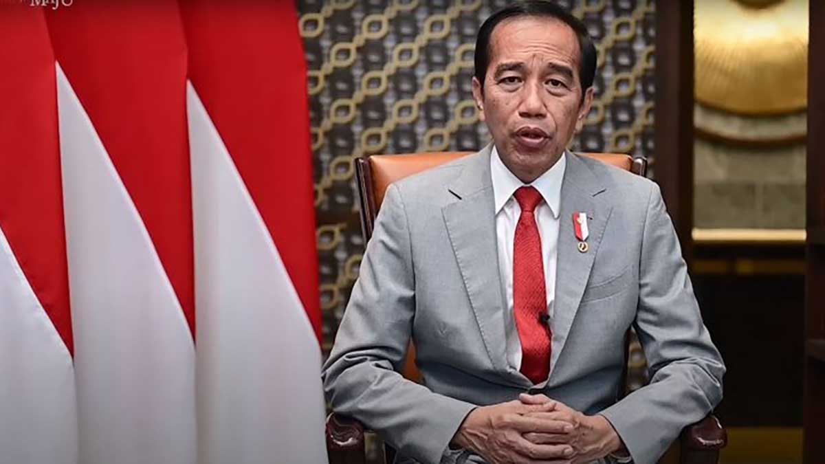 Presiden Jokowi. (ist) - Pengumuman! Pemerintah Cabut Status Pandemi Covid-19 Jadi Endemi