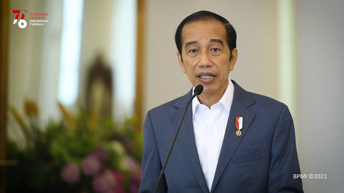 Presiden Jokowi. (ist) - Presiden Jokowi Tetapkan Status Covid-19 Jadi Endemi, Tunggu Pengumuman