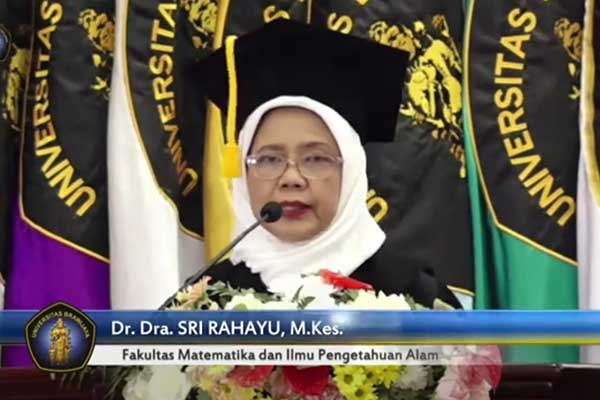 Prof Dr Dra Sri Rahayu MKes. (rhd) - UB Kukuhkan Prof Sri Rahayu dan Prof Fitri Utaminingrum