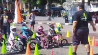 saat sesi latihan riders cilik dari push bike scr kid pushbike academy kota batu ist 11zon