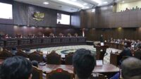 Sidang MK. (ist) - MK Tolak Gugatan, Sistem Pemilu Tetap Proporsional Terbuka
